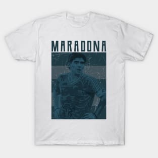 Diego maradona, retro 1978, football player T-Shirt